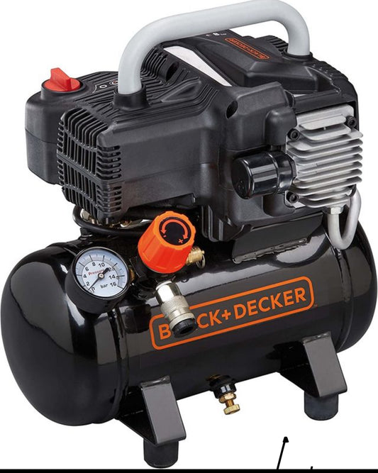 Compresor aire 6 litros Black & Decker